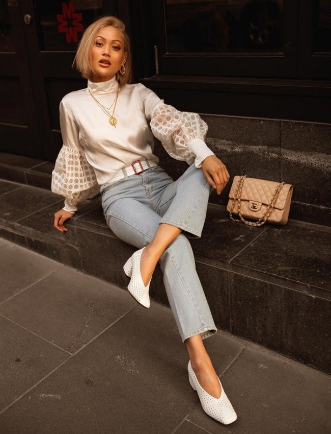 7 блузок, которые носят утонченные модницы