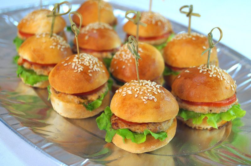 Заказ бургеров для фуршета