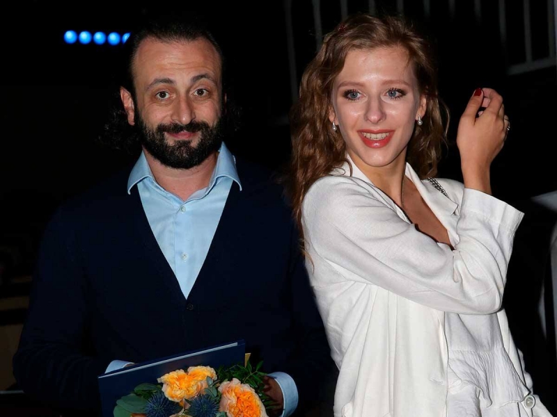 «Небо нового года»: Арзамасова и Авербух уехали из Москвы после свадьбы