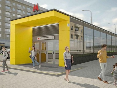Станцию метро в Москве оформят в строительной тематике
