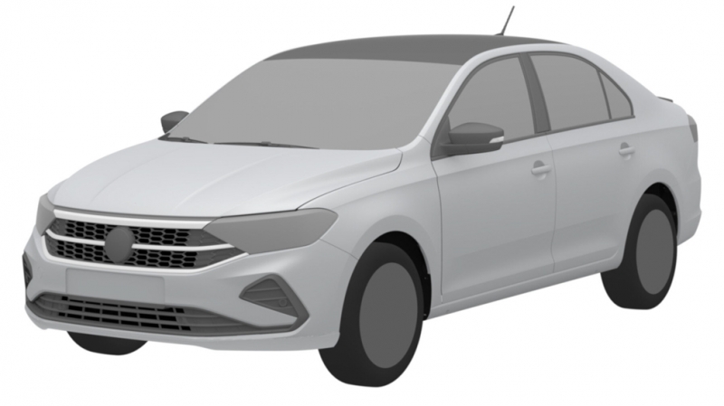 В России запатентовали новую вариацию Volkswagen Polo 2020