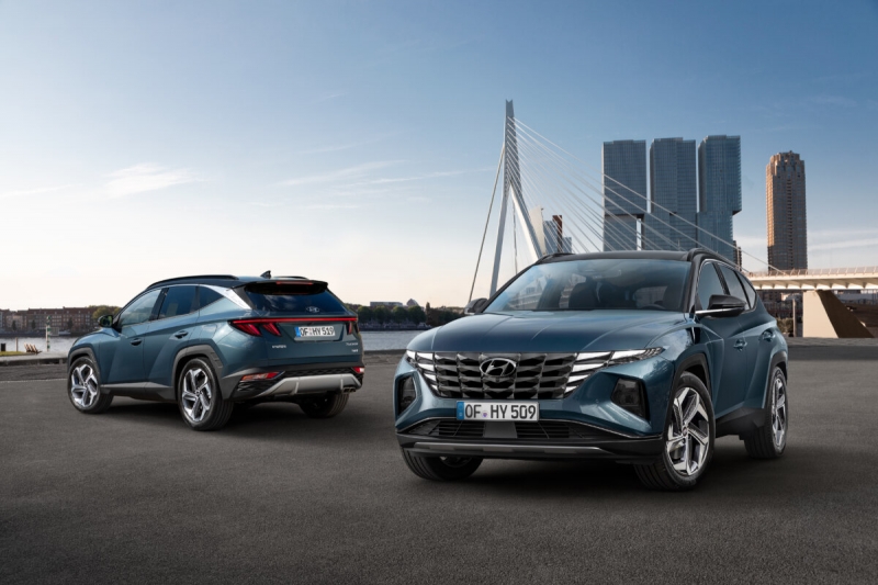 Hyundai Tucson 2021 получил новую гибридную установку