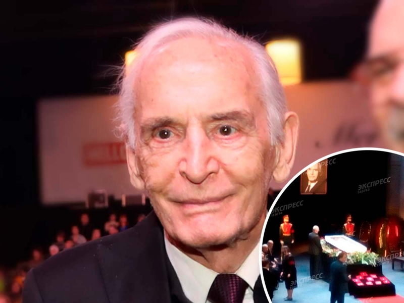 Появились первые фото прощания с Василием Лановым