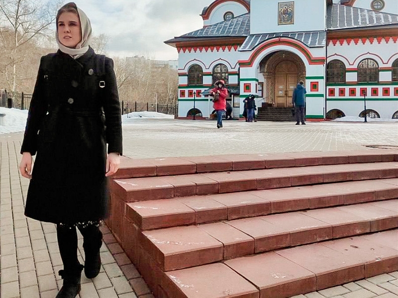 Любовь Соболь нарушила домашний арест, чтобы сходить в церковь