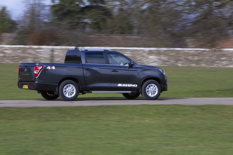 SsangYong вывел на тесты обновленный пикап Musso 2021