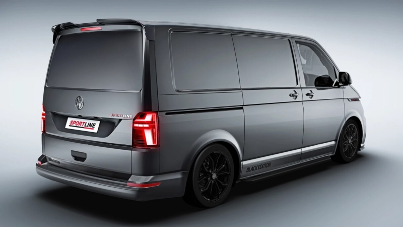 Volkswagen Transporter T6.1 2021 получил новую версию SportLine