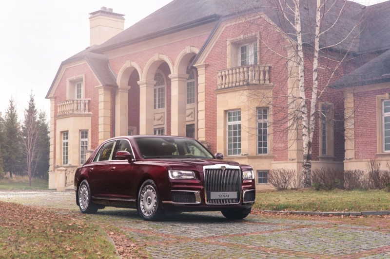 Aurus рассекретил новую деталь салона премиум-седана Senat 2021