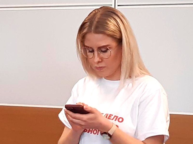 Любовь Соболь оштрафовали на 300 тысяч рублей из‑за выступления на "Эхе Москвы" перед митингом