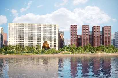 В Москве появится дом с золотой аркой