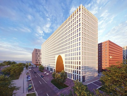 В Москве появится дом с золотой аркой