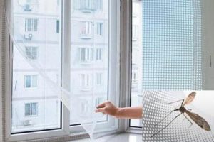 Москитная сетка: преимущества использования и условия заказа