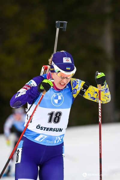 Украинская биатлонистка удивила скоростью на Кубке мира в Хохфильцене