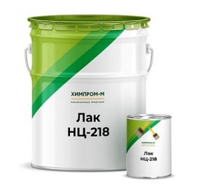 Лак НЦ-218: характеристики, область использования