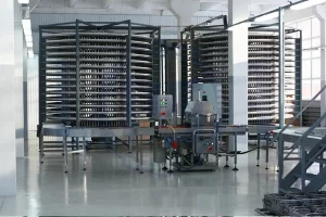 Спиральный конвейер заморозки, охлаждения и расстойки: принцип работы, сферы применения