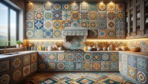 Плитка для фартука на кухню – виды, параметры выбора и укладки