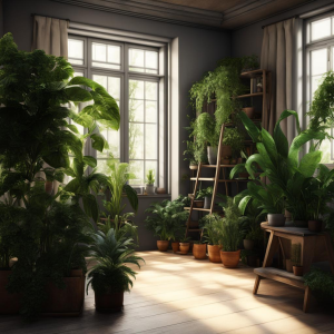 Различные сорта и виды комнатных растений