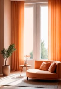 Выбираем комбинированные шторы для гостиной: все что стоит знать