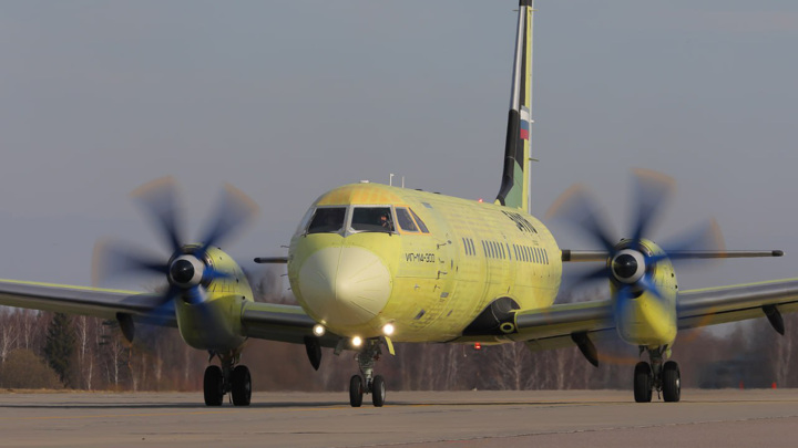 Третий пассажирский самолет Ил-114-300 поднялся в воздух для летных испытаний - Новости на Вести.ru