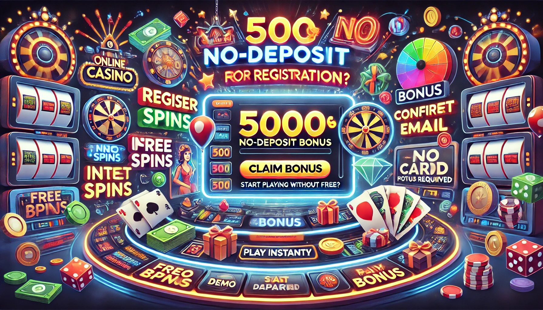 Бездепозитные бонусы казино за регистрацию: как получить и играть бесплатно?