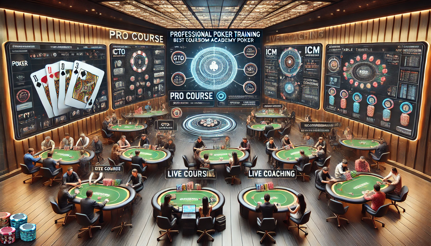 Профессиональное обучение игре в покер: лучшие курсы от Academy Poker