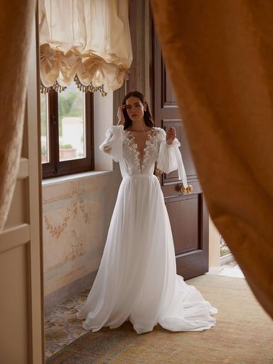 Как выбрать свадебное платье беременной невесте?