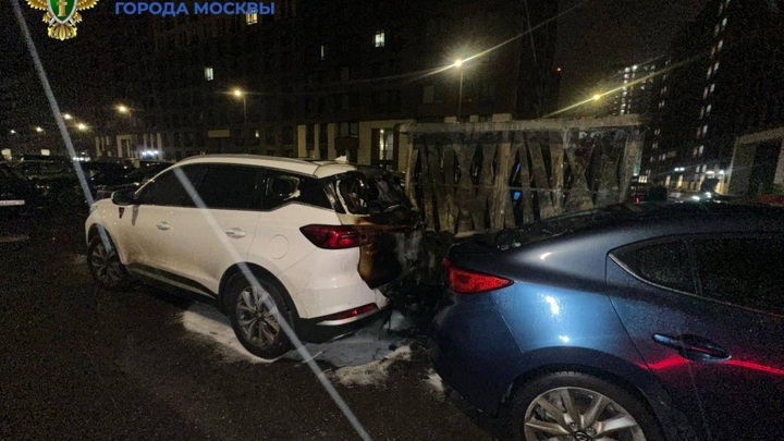 В Москве возбудили дело после пожара на парковке - Новости на Вести.ru